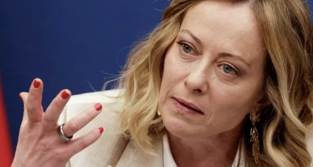 Disgusting Italian Cunt Again Calls for More Aggressive War Strategy Against Russia